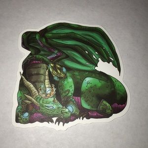 World of Warcraft Ysera Dragon Aspect Sticker